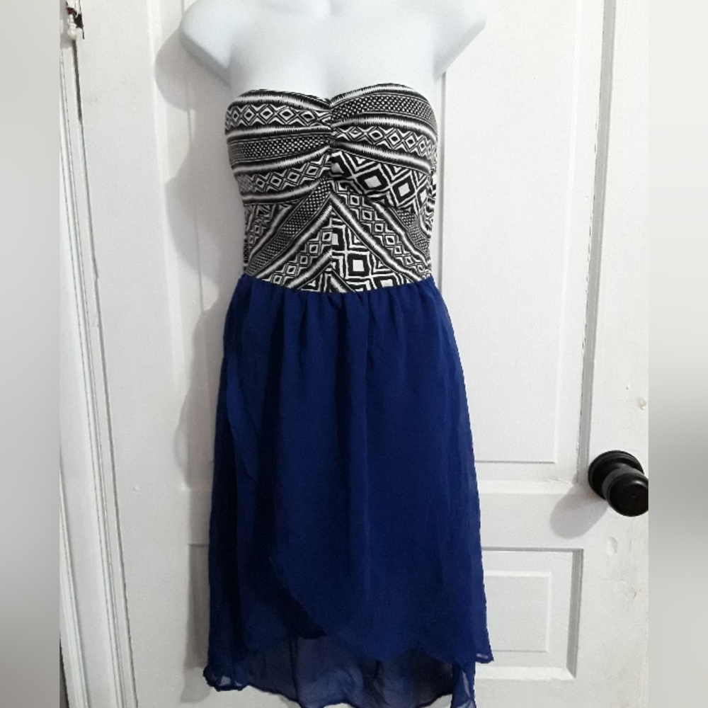 Charlotte russe strapless midi dress